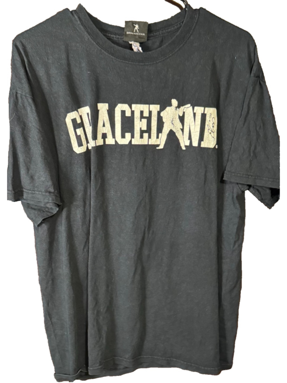 Elvis Presley Graceland t-shirt Black Men Size XL ?